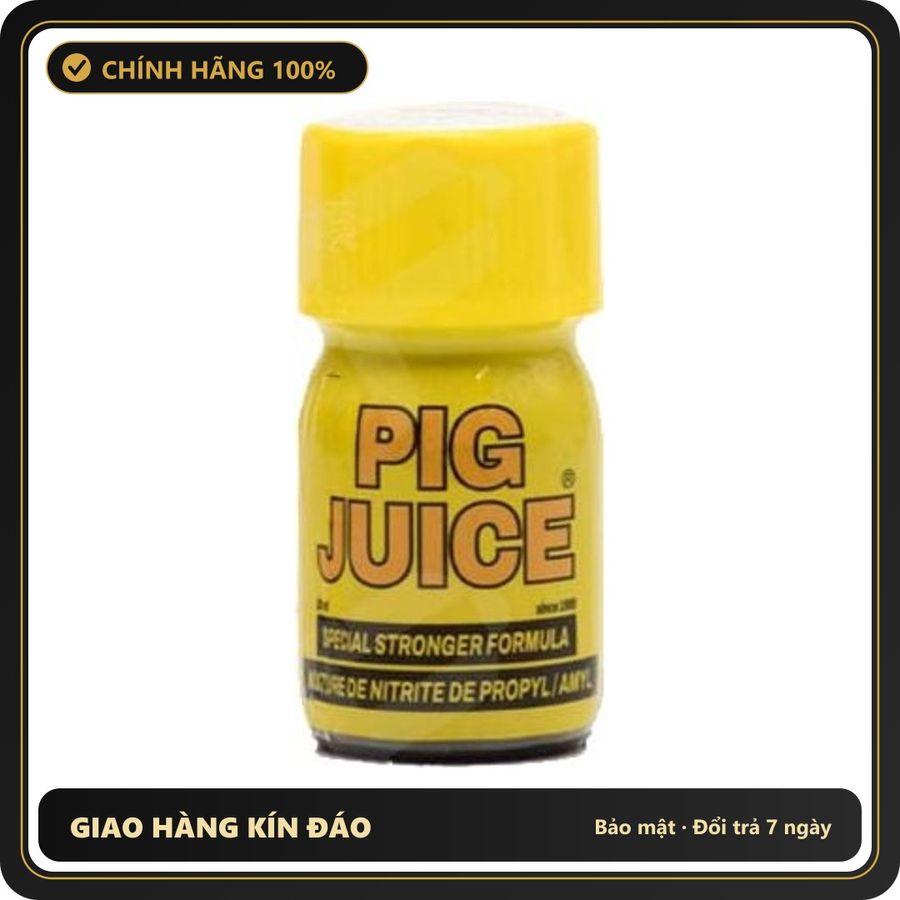 Popper Chính Hãng Tăng Cảm Xúc Cho Cuộc Yêu Popper Pig Juice 30ml - Snapshop Chính Hãng
