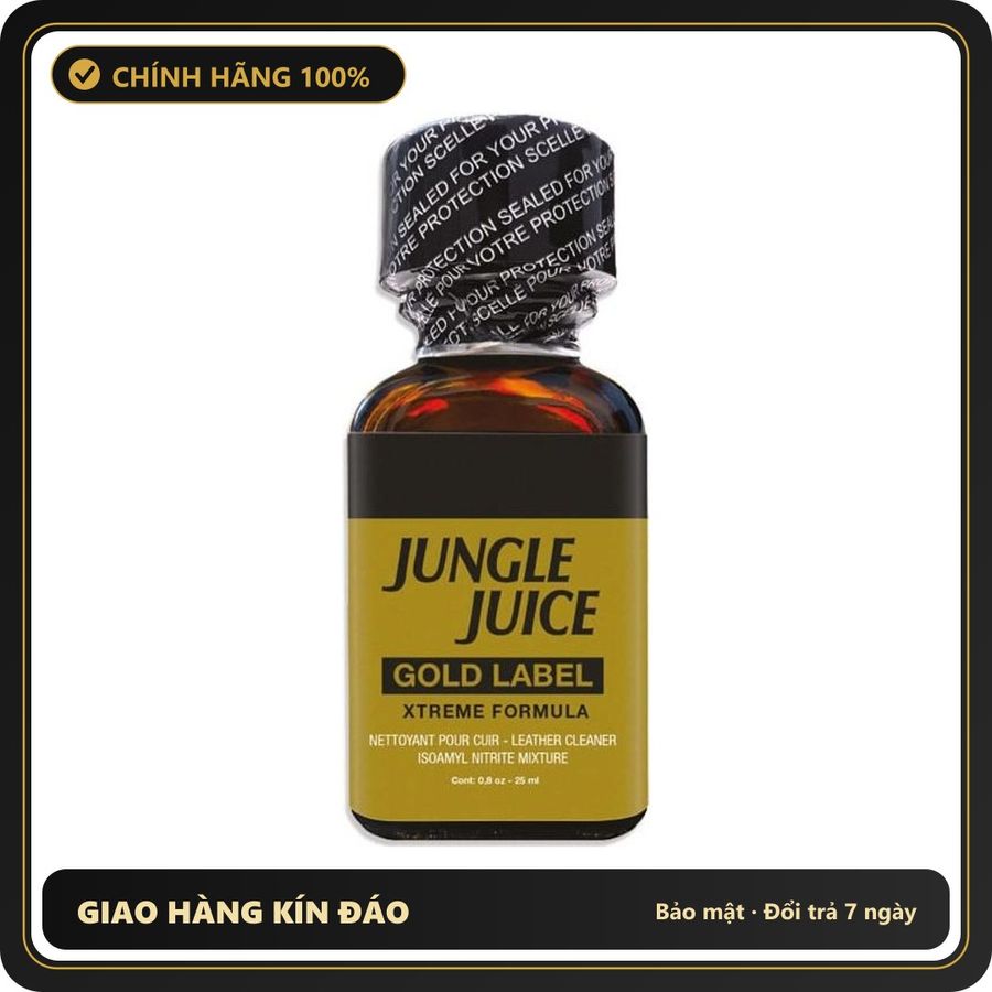 Popper Chính Hãng Tăng Cảm Xúc Cho Cuộc Yêu Popper Jungle Juice Gold Label 25ml - Snapshop Chính Hãng