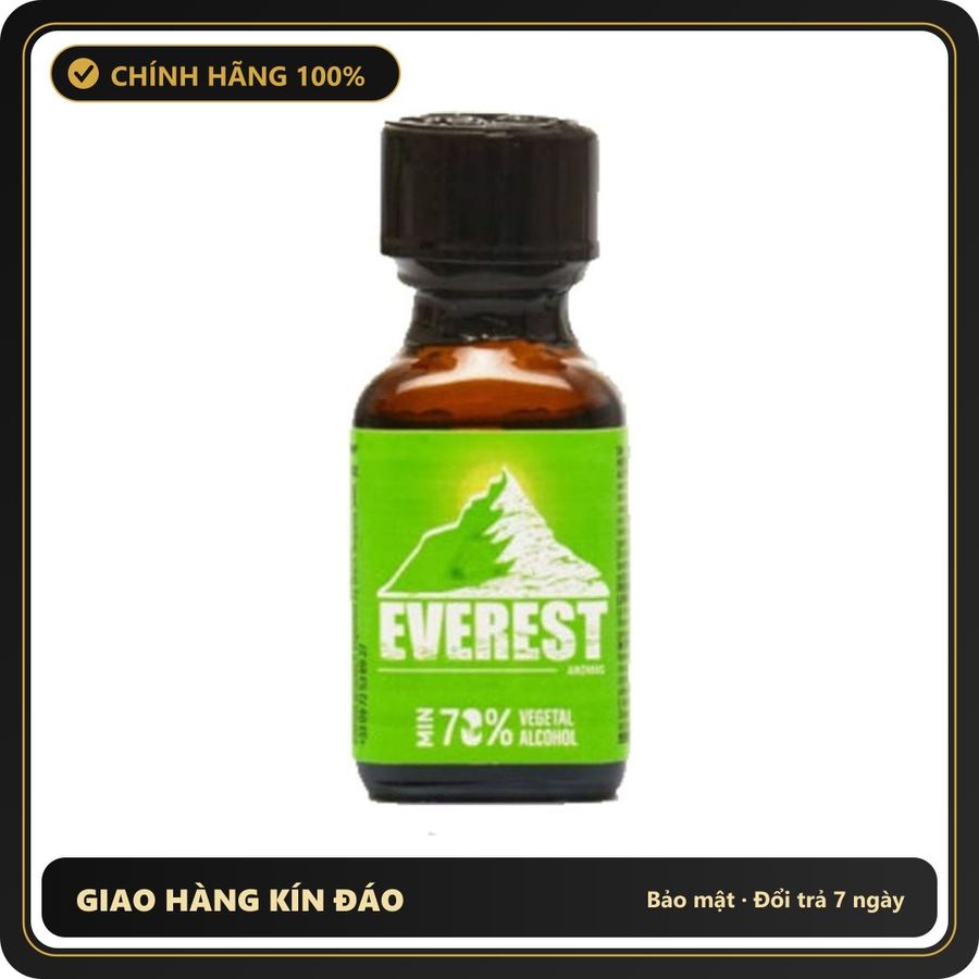 Popper Chính Hãng Tăng Cảm Xúc Cho Cuộc Yêu Popper Everest Green 24ml - Snapshop Chính Hãng