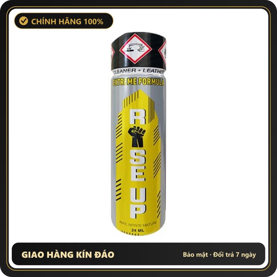 Popper Chính Hãng Tăng Cảm Xúc Cho Cuộc Yêu Popper Rise Up Extreme Formula Tube 24ml - Snapshop Chính Hãng
