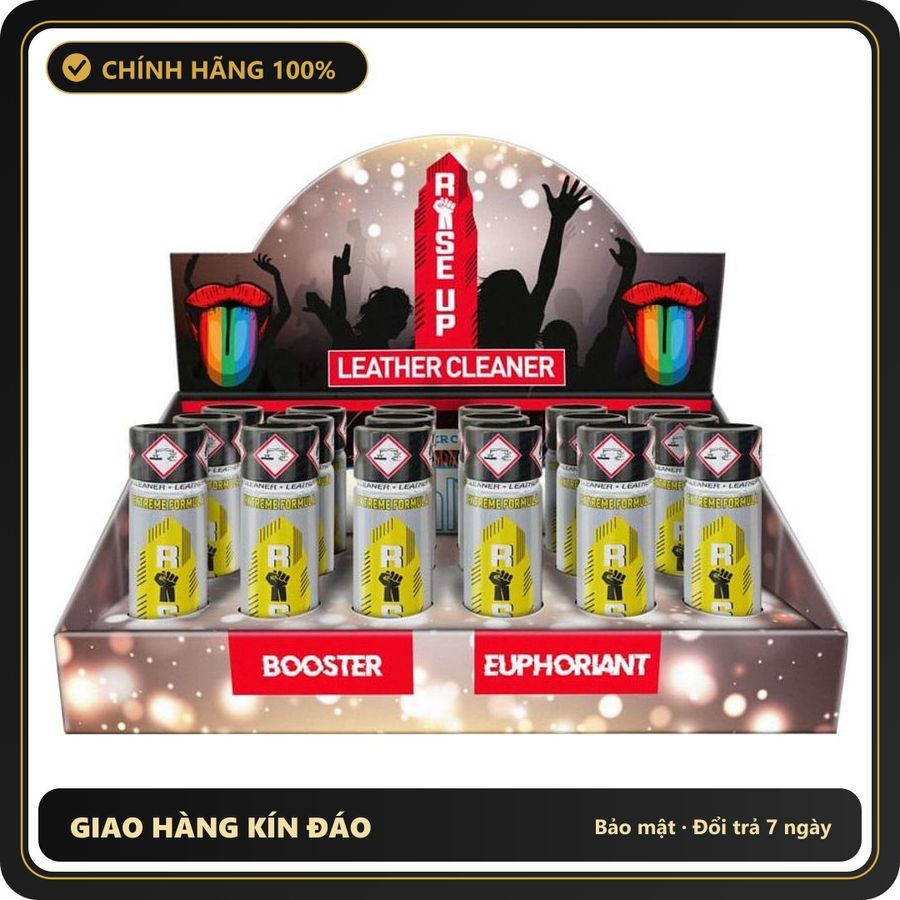 Tinh Dầu Hít Thư Giãn Dành Cho Người Lớn Popper Rise Up Extreme Formula Tube 24ml - Snapshop Chính Hãng