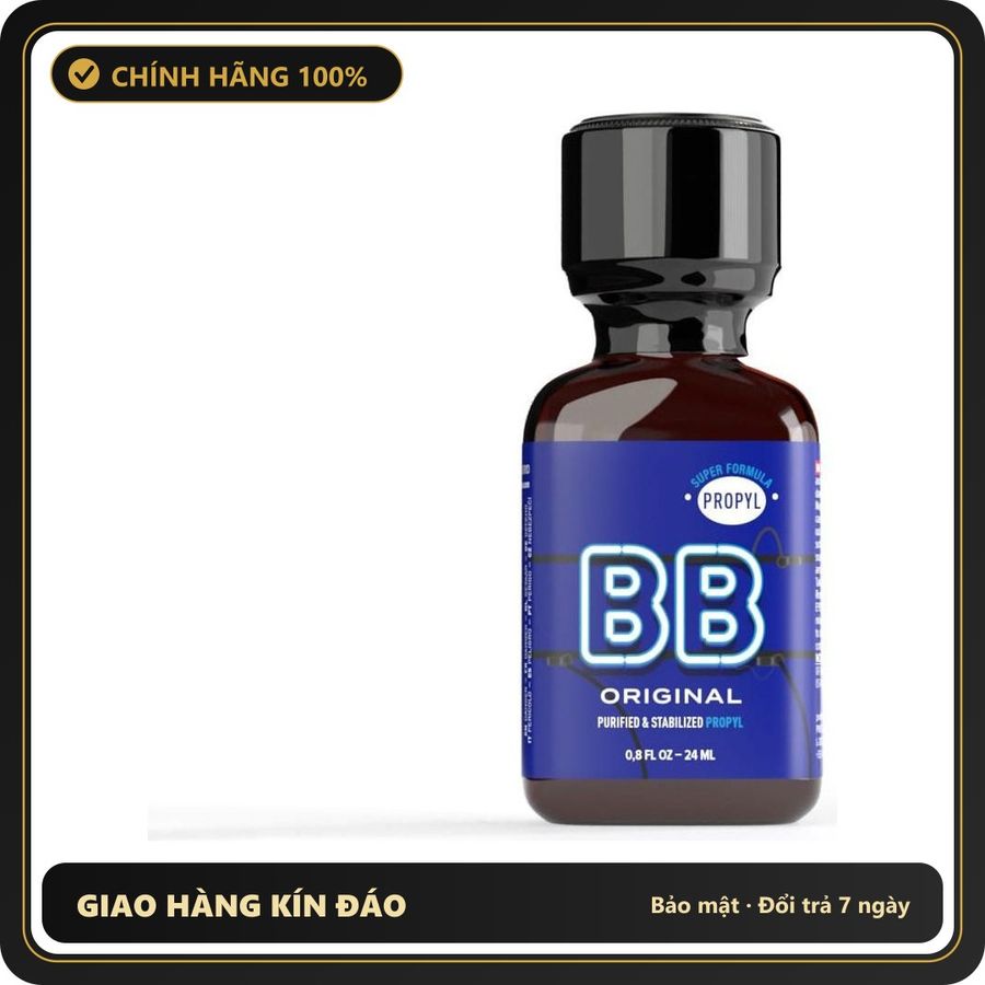 Popper Chính Hãng Tăng Cảm Xúc Cho Cuộc Yêu Popper BB Propyl 24ml (Blue Boy) - Snapshop Chính Hãng