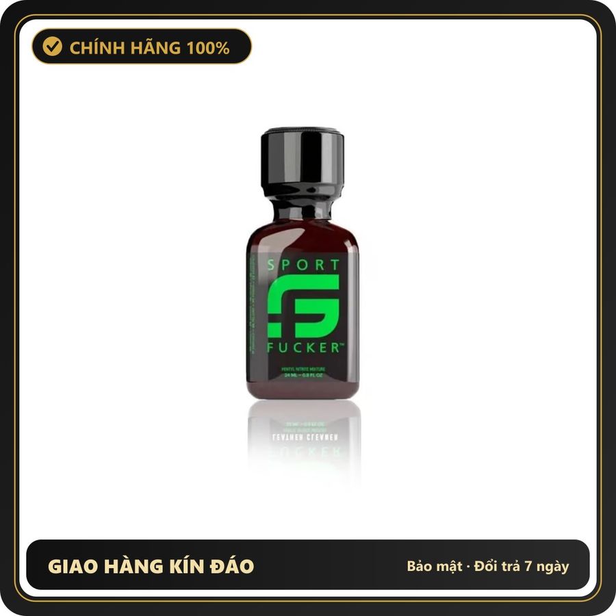 Popper Chính Hãng Tăng Cảm Xúc Cho Cuộc Yêu Sport Fucker Poppers 24ml - Snapshop Chính Hãng