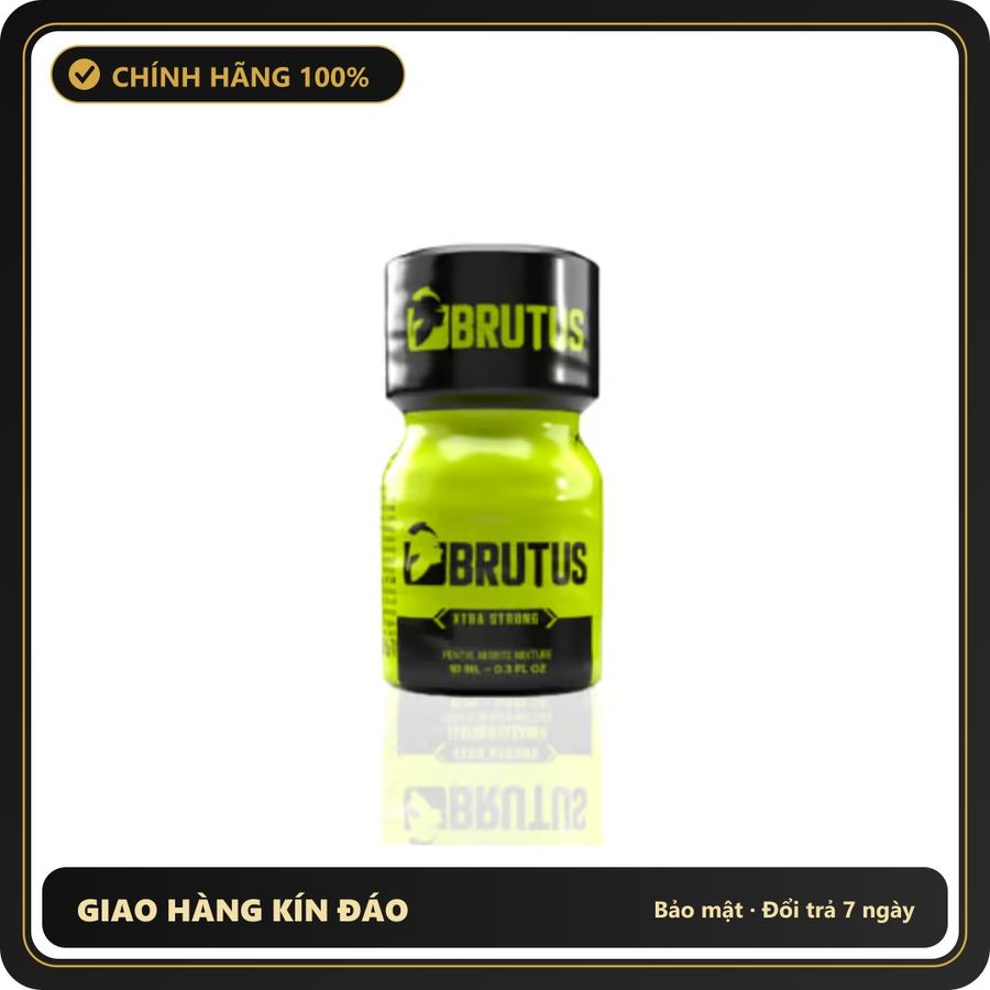 Popper Chính Hãng Tăng Cảm Xúc Cho Cuộc Yêu Brutus Poppers 10ml - Snapshop Chính Hãng