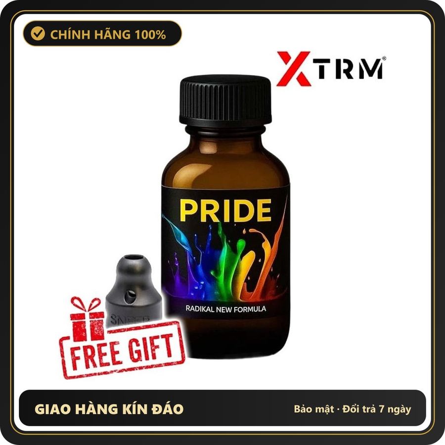 Popper Chính Hãng Tăng Cảm Xúc Cho Cuộc Yêu Popper Pride XTRM Raw 30ml - Snapshop Chính Hãng