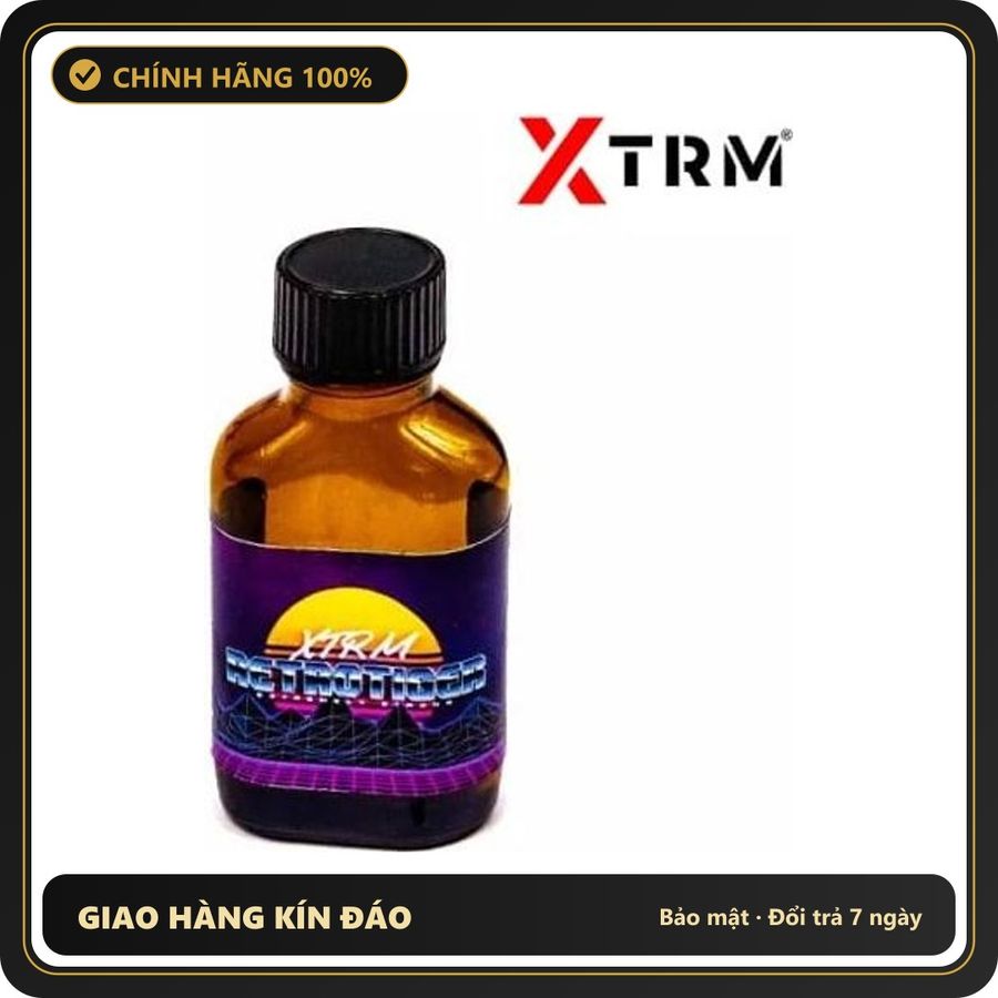 Popper Chính Hãng Tăng Cảm Xúc Cho Cuộc Yêu Popper XTRM Retrotiger 25ml - Snapshop Chính Hãng
