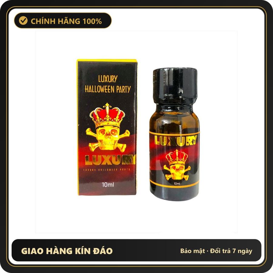 Popper Chính Hãng Tăng Cảm Xúc Cho Cuộc Yêu Popper Luxury mẫu mới phê sâu 10ml - Snapshop Chính Hãng