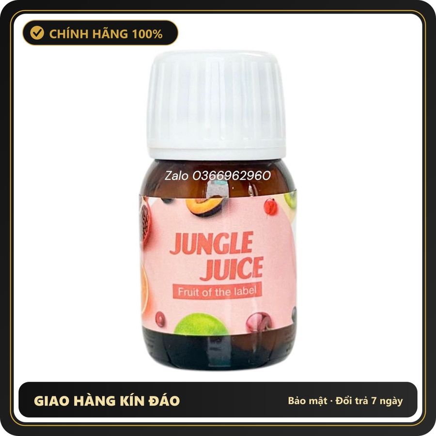 Popper Chính Hãng Tăng Cảm Xúc Cho Cuộc Yêu Popper khô Jungle Juice hương thơm trái cây nhiệt đới 30ml - Snapshop Chính Hãng