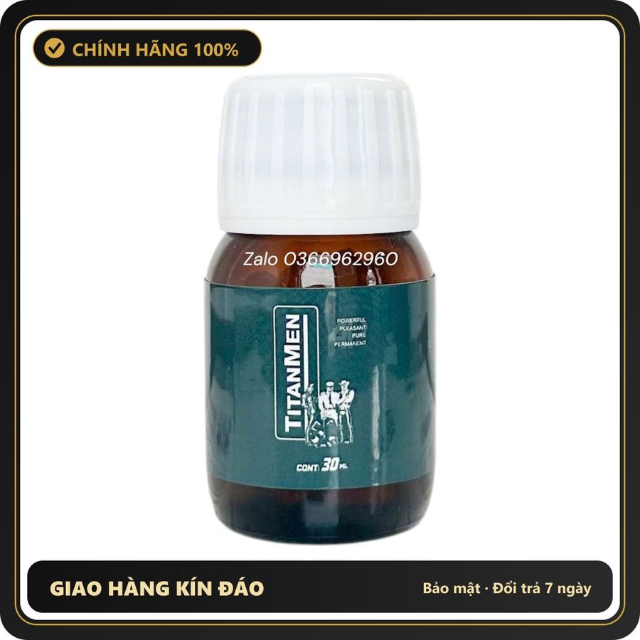 Popper Chính Hãng Tăng Cảm Xúc Cho Cuộc Yêu Popper khô Titanmen hương thơm mạnh mẽ 30ml - Snapshop Chính Hãng