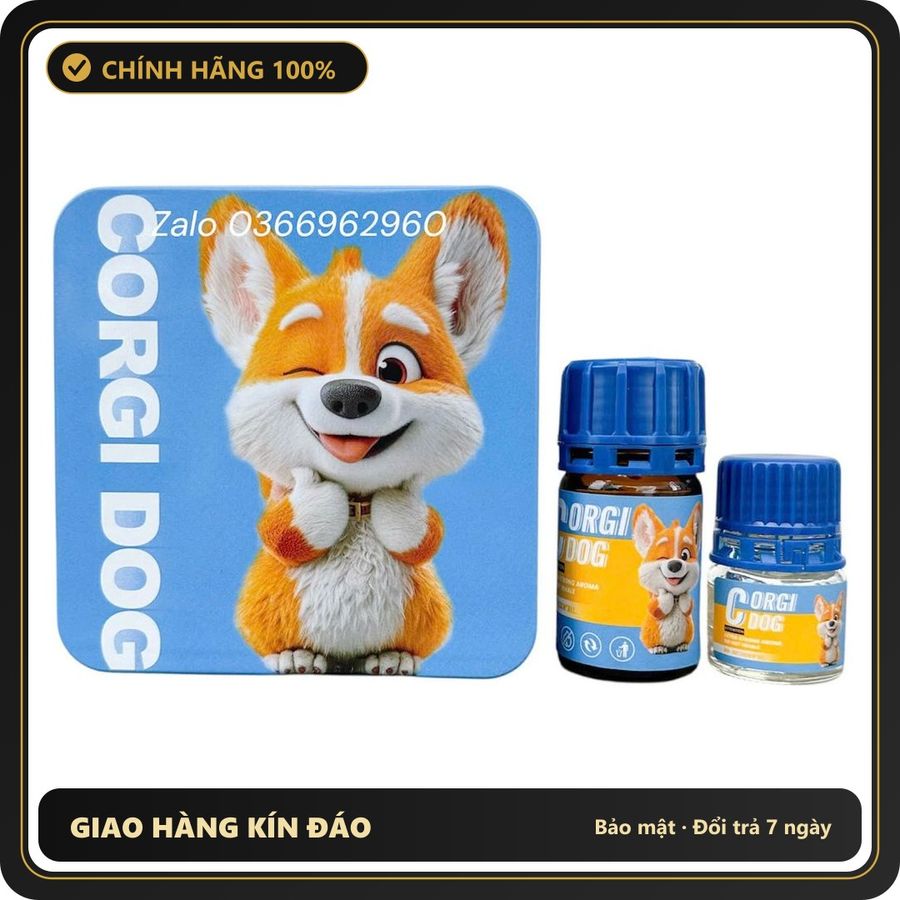 Popper Chính Hãng Tăng Cảm Xúc Cho Cuộc Yêu Popper Corgi Dog 60ml cao cấp (mới) - Snapshop Chính Hãng