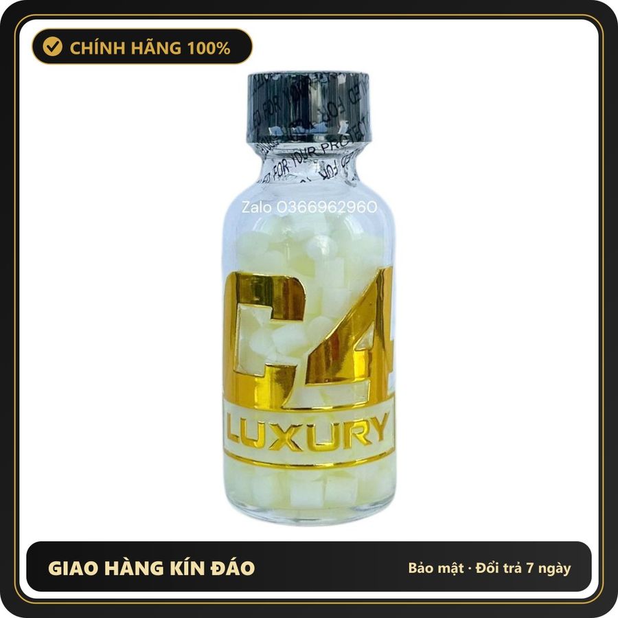 Popper Chính Hãng Tăng Cảm Xúc Cho Cuộc Yêu Popper khô C4 Luxury 30ml cực mạnh - Snapshop Chính Hãng
