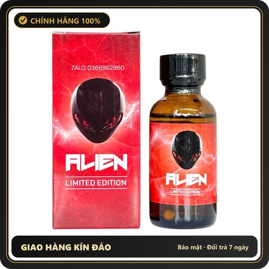 Popper Chính Hãng Tăng Cảm Xúc Cho Cuộc Yêu Popper Alien 30ml - Snapshop Chính Hãng