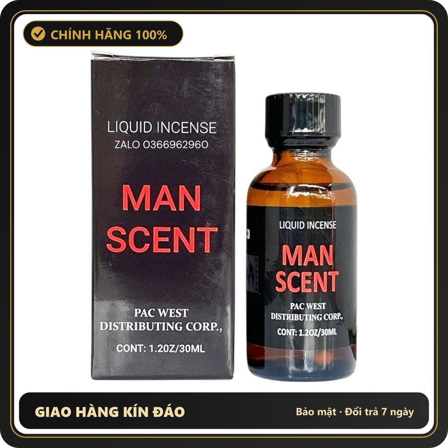 Popper Chính Hãng Tăng Cảm Xúc Cho Cuộc Yêu Popper Man scent 30ml nội địa cao cấp - Snapshop Chính Hãng