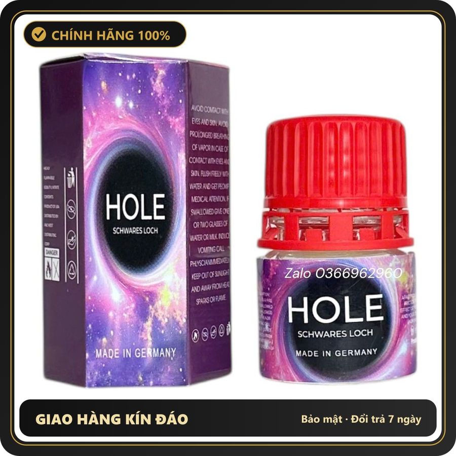 Popper Chính Hãng Tăng Cảm Xúc Cho Cuộc Yêu Popper Hole 20ml - Snapshop Chính Hãng
