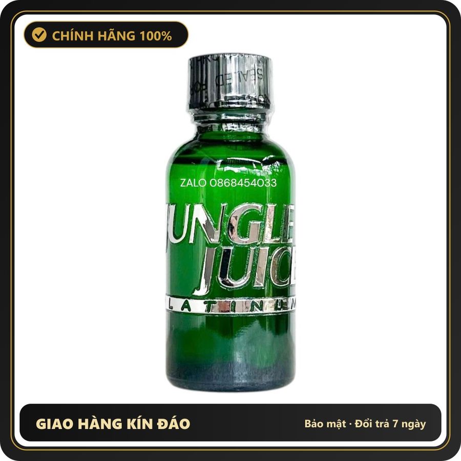 Popper Chính Hãng Tăng Cảm Xúc Cho Cuộc Yêu Popper Jungle Juice Platinum 30ml mùi thơm quyến rũ - Snapshop Chính Hãng