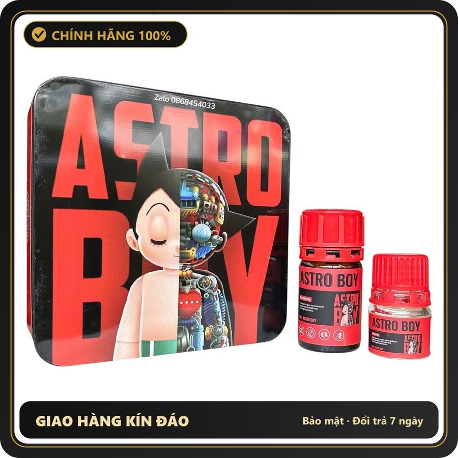Popper Chính Hãng Tăng Cảm Xúc Cho Cuộc Yêu Popper Astro Boy 60ml cực mạnh (mới) - Snapshop Chính Hãng