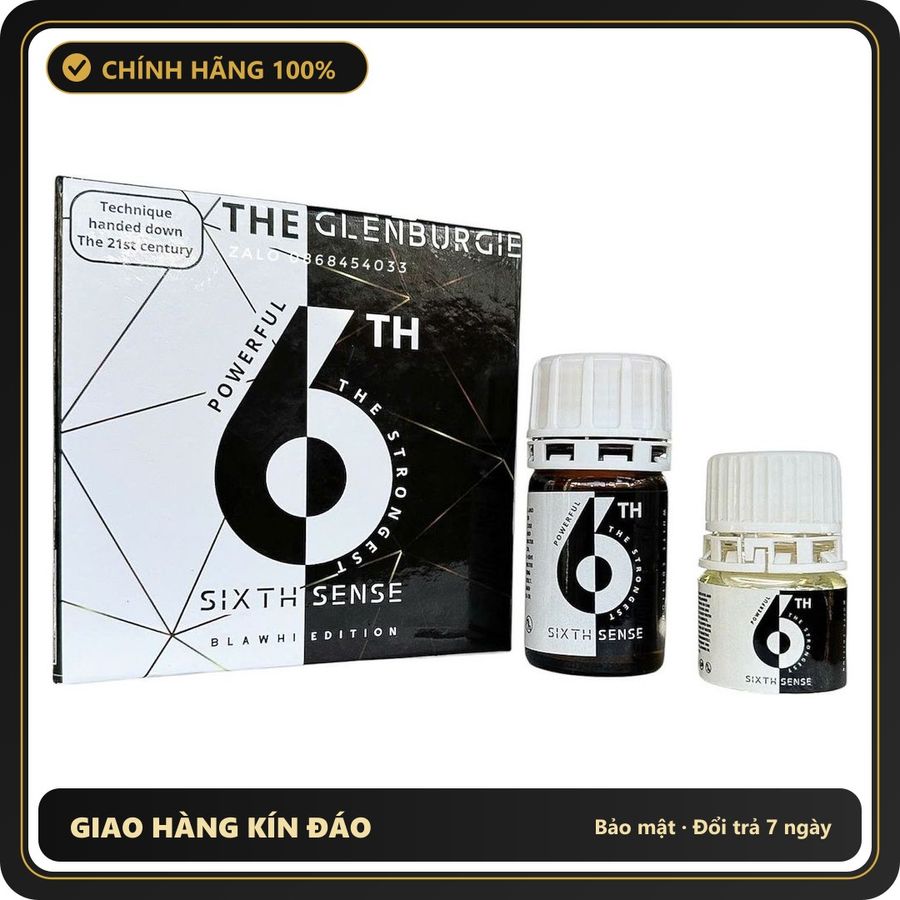 Popper Chính Hãng Tăng Cảm Xúc Cho Cuộc Yêu Popper Sixth Sense 60ml cao cấp - Snapshop Chính Hãng