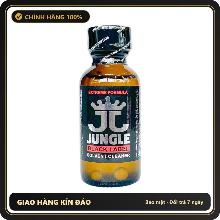 Popper Chính Hãng Tăng Cảm Xúc Cho Cuộc Yêu Popper Jungle Black Label 30ml chính hãng (USA) - Snapshop Chính Hãng