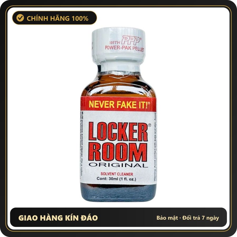 Popper Chính Hãng Tăng Cảm Xúc Cho Cuộc Yêu Popper Locker Room 30ml chính hãng PWD (USA) - Snapshop Chính Hãng