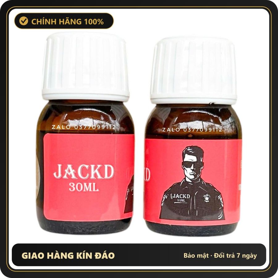 Popper Chính Hãng Tăng Cảm Xúc Cho Cuộc Yêu Popper Jackd 30ml mùi thơm nam tính (mới) - Snapshop Chính Hãng