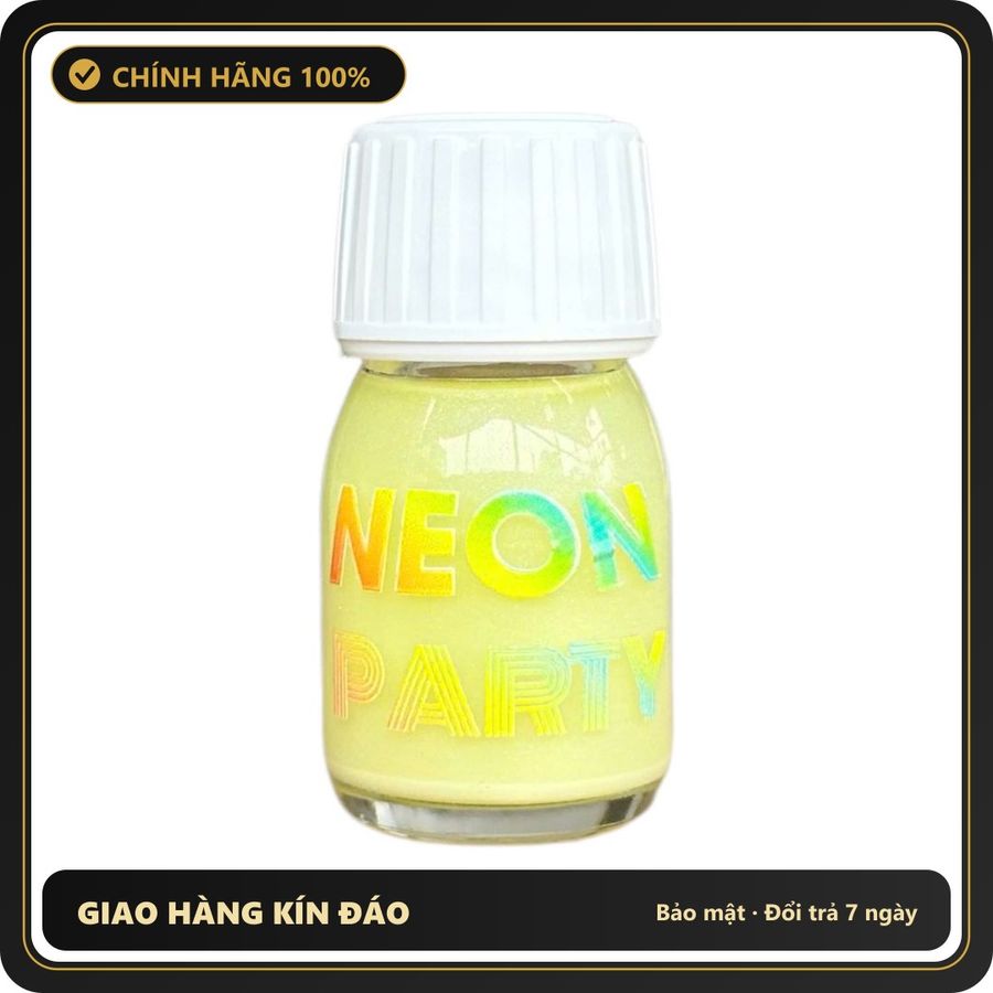 Tinh Dầu Hít Thư Giãn Dành Cho Người Lớn Popper Neon Party hương hoa 40ml - Snapshop Chính Hãng