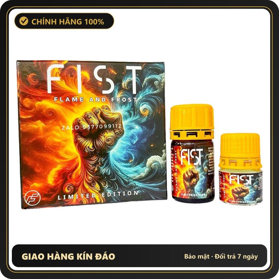 Popper Chính Hãng Tăng Cảm Xúc Cho Cuộc Yêu Popper Fist 60ml mới nhất 2024 - Snapshop Chính Hãng