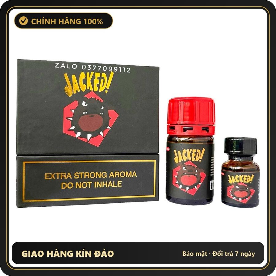 Popper Chính Hãng Tăng Cảm Xúc Cho Cuộc Yêu Popper Jacked! 50ml cực mạnh - Snapshop Chính Hãng