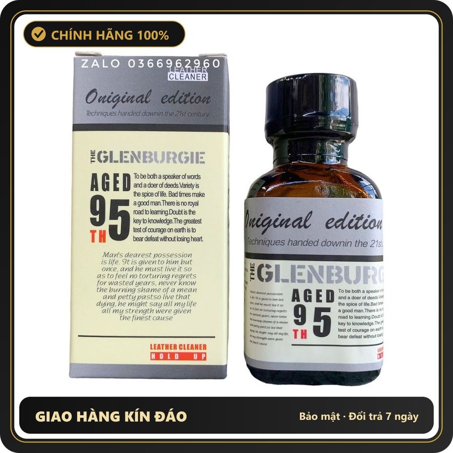Tinh Dầu Hít Thư Giãn Dành Cho Người Lớn Popper Glenburgie Aged 95th 30ml Hàng Chuẩn - Snapshop Chính Hãng