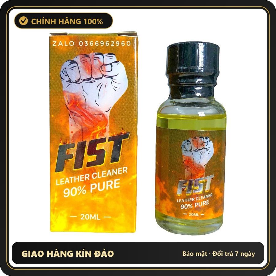 Tinh Dầu Hít Thư Giãn Dành Cho Người Lớn Popper Fist mẫu mới độ tinh khiết lên đến 90% (Thể tích 20ml) - Snapshop Chính Hãng