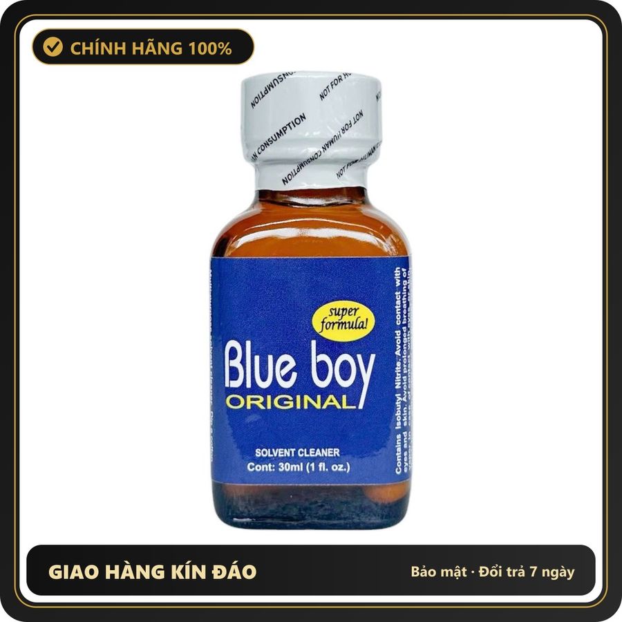 Popper Chính Hãng Tăng Cảm Xúc Cho Cuộc Yêu Popper Blue Boy 30ml chính hãng (USA) - Snapshop Chính Hãng
