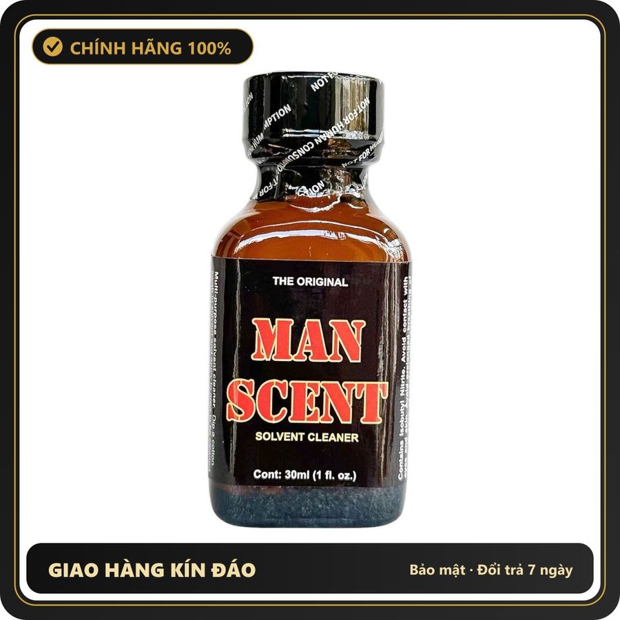 Popper Chính Hãng Tăng Cảm Xúc Cho Cuộc Yêu Popper Man scent 30ml chính hãng (USA) - Snapshop Chính Hãng