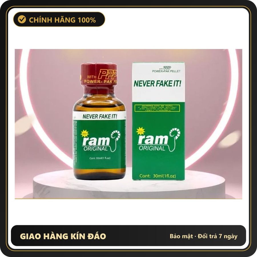 Popper Chính Hãng Tăng Cảm Xúc Cho Cuộc Yêu Popper Ram Original 30ml Thảo Dược Tinh Khiết Không Đau Giá Tốt - Snapshop Chính Hãng