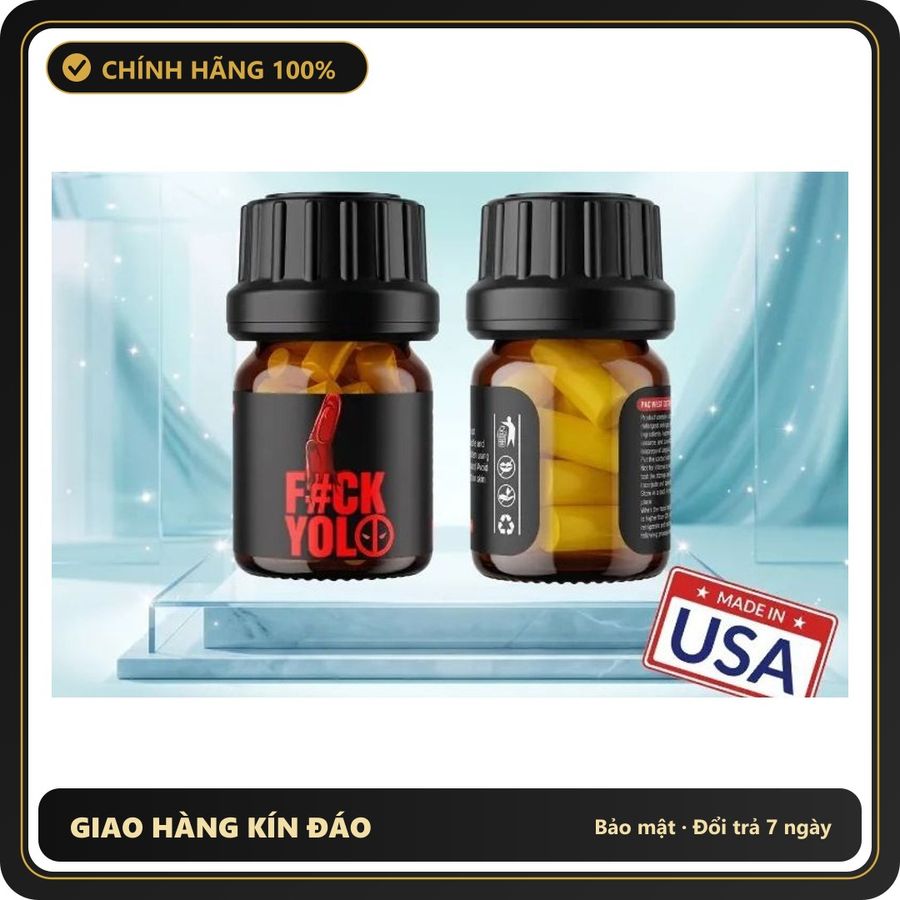 Popper Chính Hãng Tăng Cảm Xúc Cho Cuộc Yêu Popper Khô Fuck Yolo 20ml Cho Top - Hít Êm Mượt Không Lo Xìu - Snapshop Chính Hãng