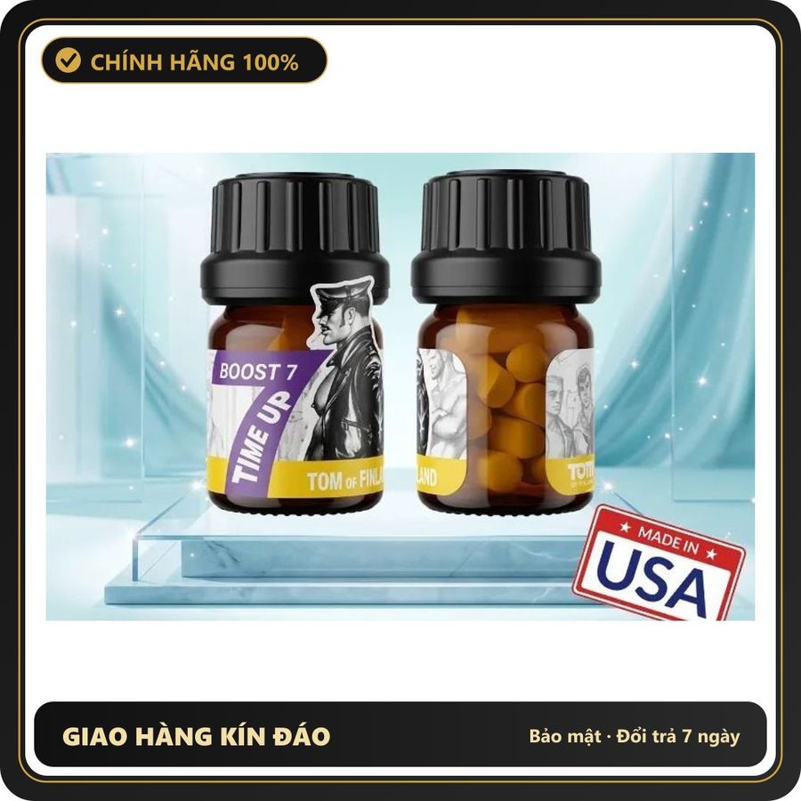 Popper Chính Hãng Tăng Cảm Xúc Cho Cuộc Yêu Popper Khô Tom Of Finland Boost 7 Time Up 20ml - Phê Êm Cực Đầm - Snapshop Chính Hãng