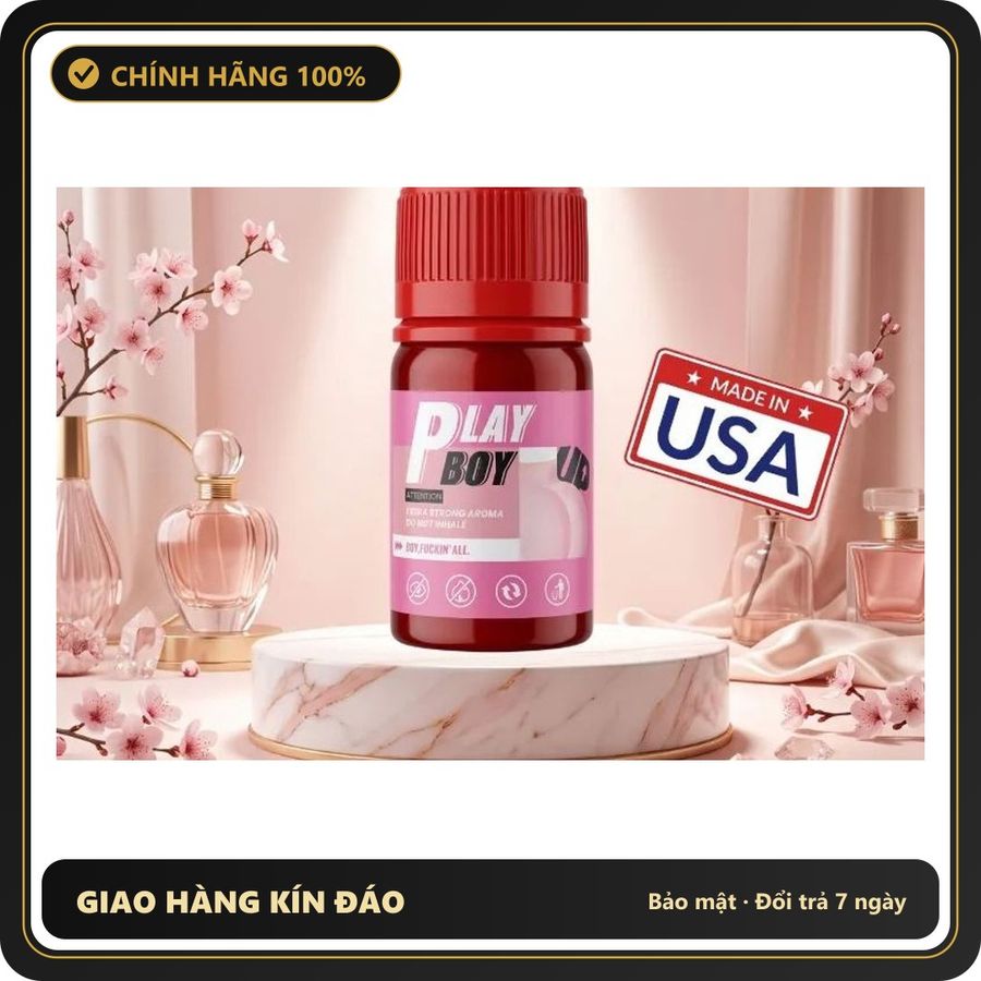 Popper Chính Hãng Tăng Cảm Xúc Cho Cuộc Yêu Popper Khô Playboy Up 40ml Vỏ Nhôm Cho Bot Dâm Mông To Giãn Cơ Êm - Snapshop Chính Hãng