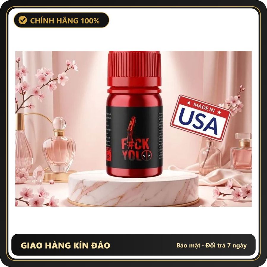 Popper Chính Hãng Tăng Cảm Xúc Cho Cuộc Yêu Popper Khô Fuck Yolo 40ml Cho Top - Dập Mạnh Không Tụt Cương - Snapshop Chính Hãng