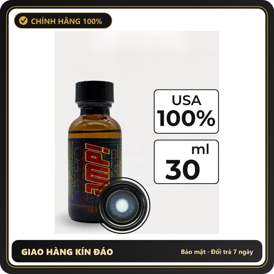 Popper Chính Hãng Tăng Cảm Xúc Cho Cuộc Yêu AMP! USA Popper 30ml - Snapshop Chính Hãng