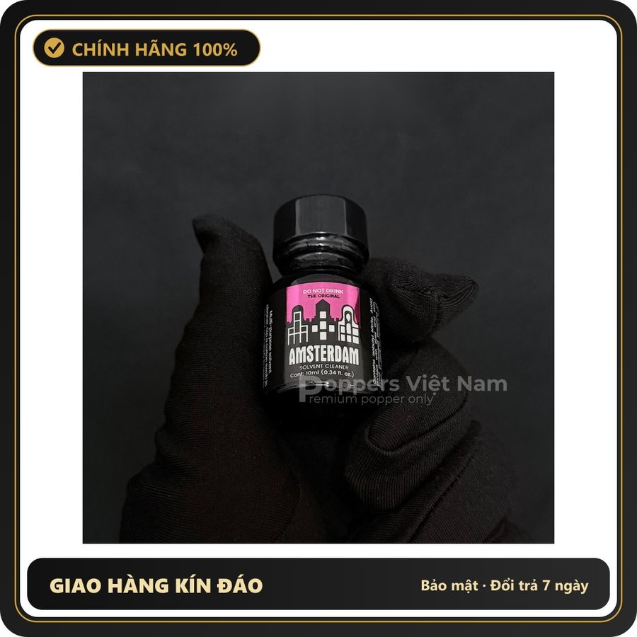 Tinh Dầu Hít Thư Giãn Dành Cho Người Lớn Popper Amsterdam 10ml - Snapshop Chính Hãng