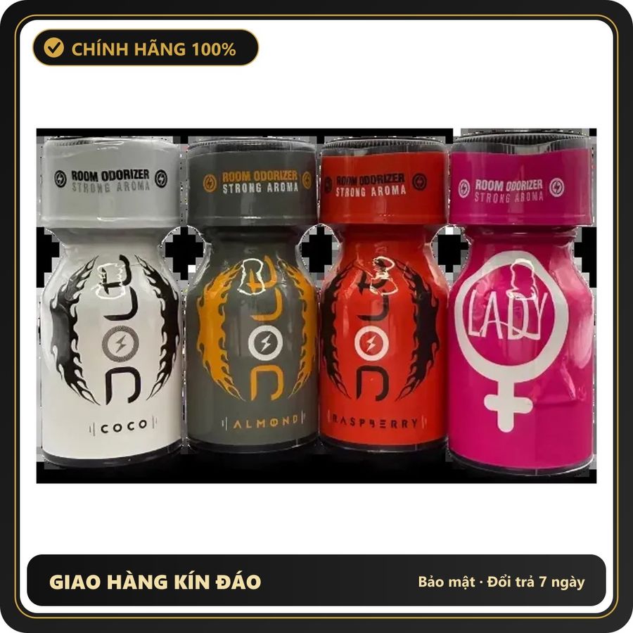 Popper Chính Hãng Tăng Cảm Xúc Cho Cuộc Yêu Popper COCO • ALMOND • RAS-LADY 10ML (FRA) - Snapshop Chính Hãng