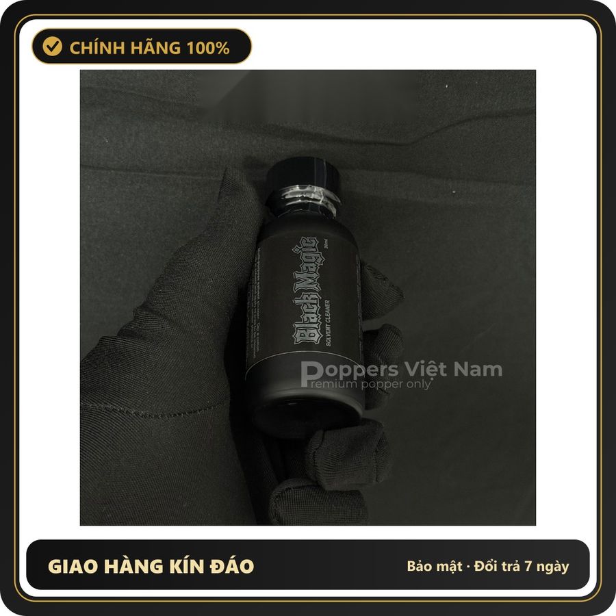Tinh Dầu Hít Thư Giãn Dành Cho Người Lớn Popper Black Magic 30ml - Snapshop Chính Hãng