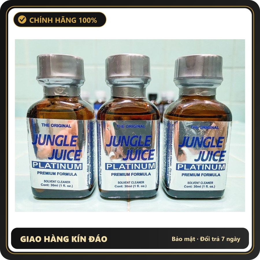 Popper Nhập Khẩu Giúp Thả Lỏng Và Dễ Chịu Popper Jungle Juice Platinum 30ml chính hãng (USA) - Snapshop Chính Hãng