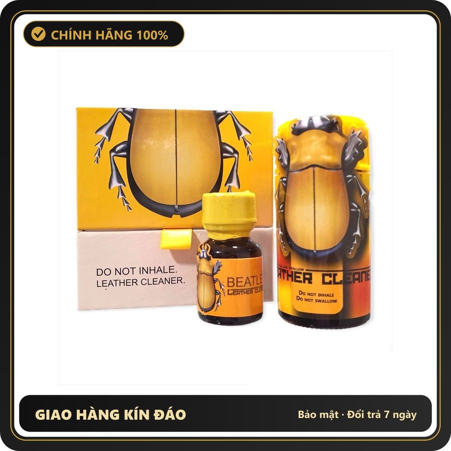 Tinh Dầu Hít Thư Giãn Dành Cho Người Lớn Popper Bọ cánh cứng The Beatle set cao cấp 50ml Hàng Chuẩn - Snapshop Chính Hãng