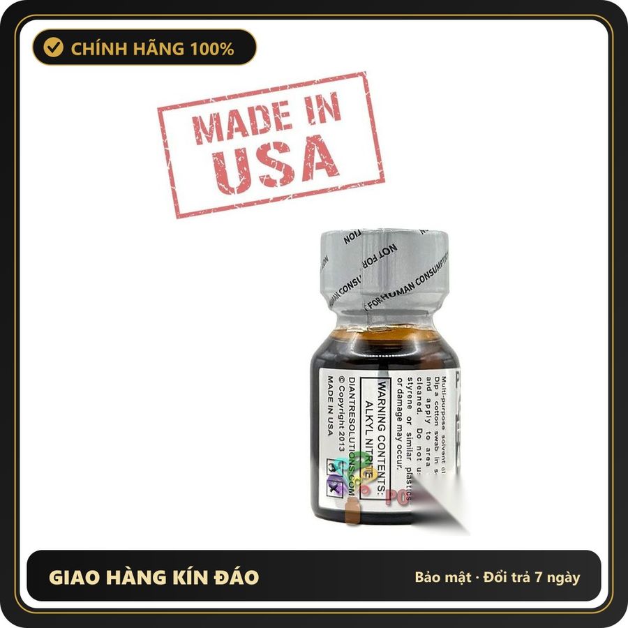 Tinh Dầu Hít Thư Giãn Dành Cho Người Lớn Poppers Amsterdam PLATINUM 10ml chính hãng | MADE IN USA - Snapshop Chính Hãng
