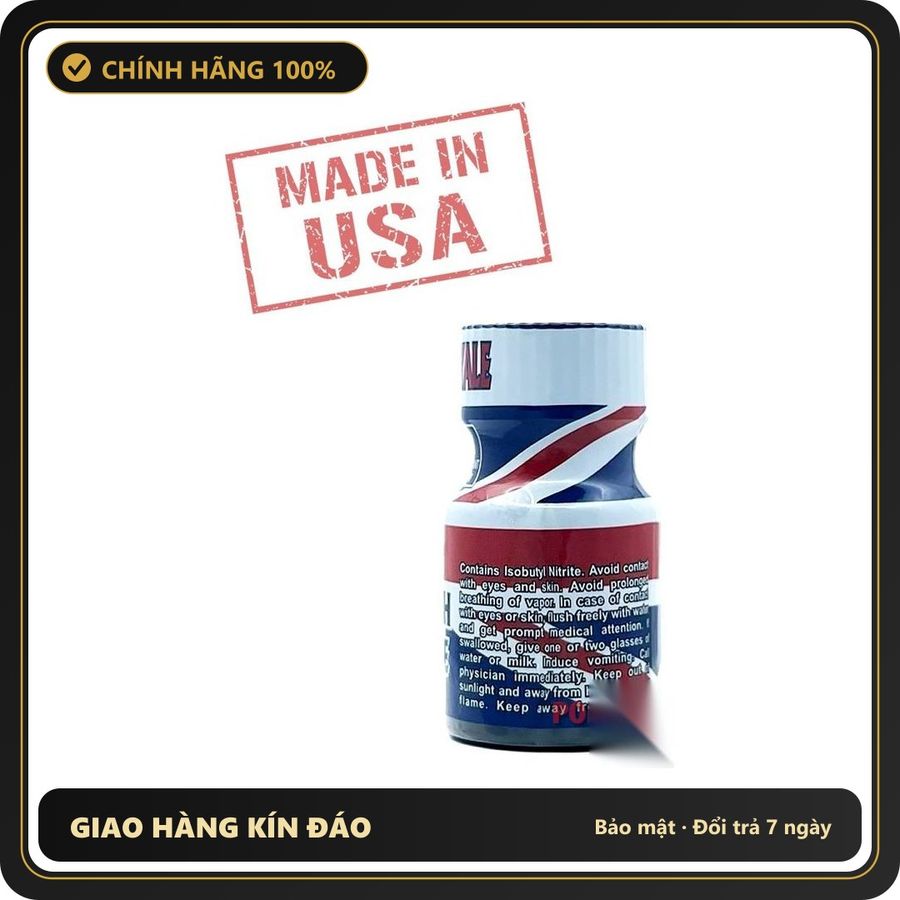 Popper Nhập Khẩu Giúp Thả Lỏng Và Dễ Chịu Poppers English ROYALE 10ml chính hãng | MADE IN USA - Snapshop Chính Hãng