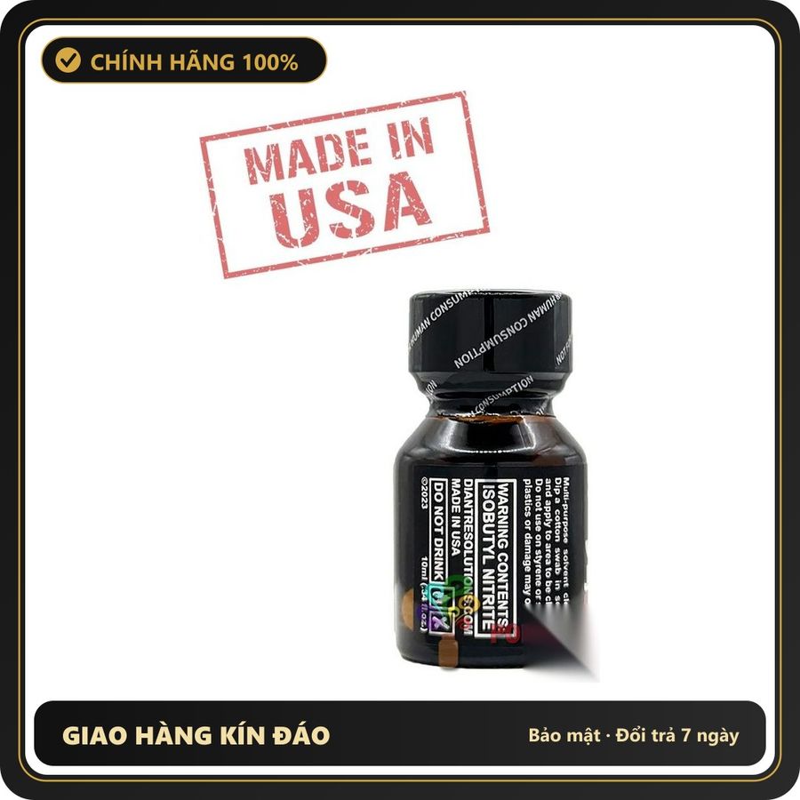 Popper Chính Hãng Tăng Cảm Xúc Cho Cuộc Yêu Jungle BLACK LABEL Poppers 10ml | MADE IN USA - Snapshop Chính Hãng