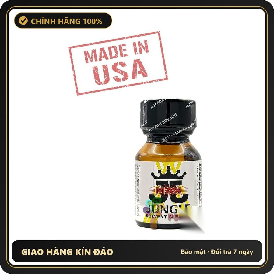 Popper Chính Hãng Tăng Cảm Xúc Cho Cuộc Yêu Jungle Max Poppers 10ml chính hãng | MADE IN USA - Snapshop Chính Hãng