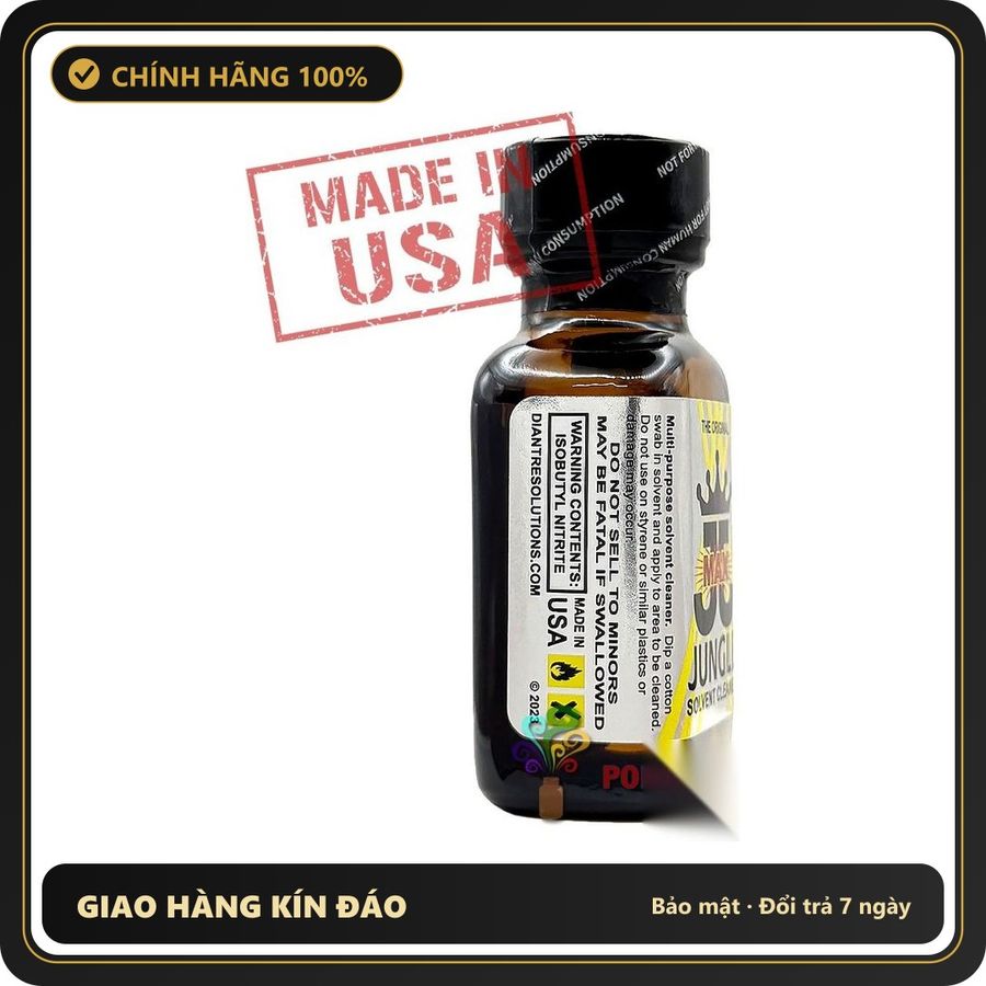 Tinh Dầu Hít Thư Giãn Dành Cho Người Lớn Jungle MAX Poppers 30ml chính hãng | MADE IN USA - Snapshop Chính Hãng