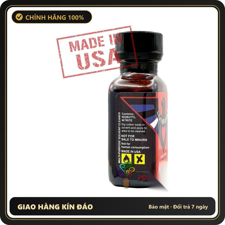 Popper Chính Hãng Tăng Cảm Xúc Cho Cuộc Yêu Leather Eagle Poppers 30ml chính hãng | MADE IN USA - Snapshop Chính Hãng
