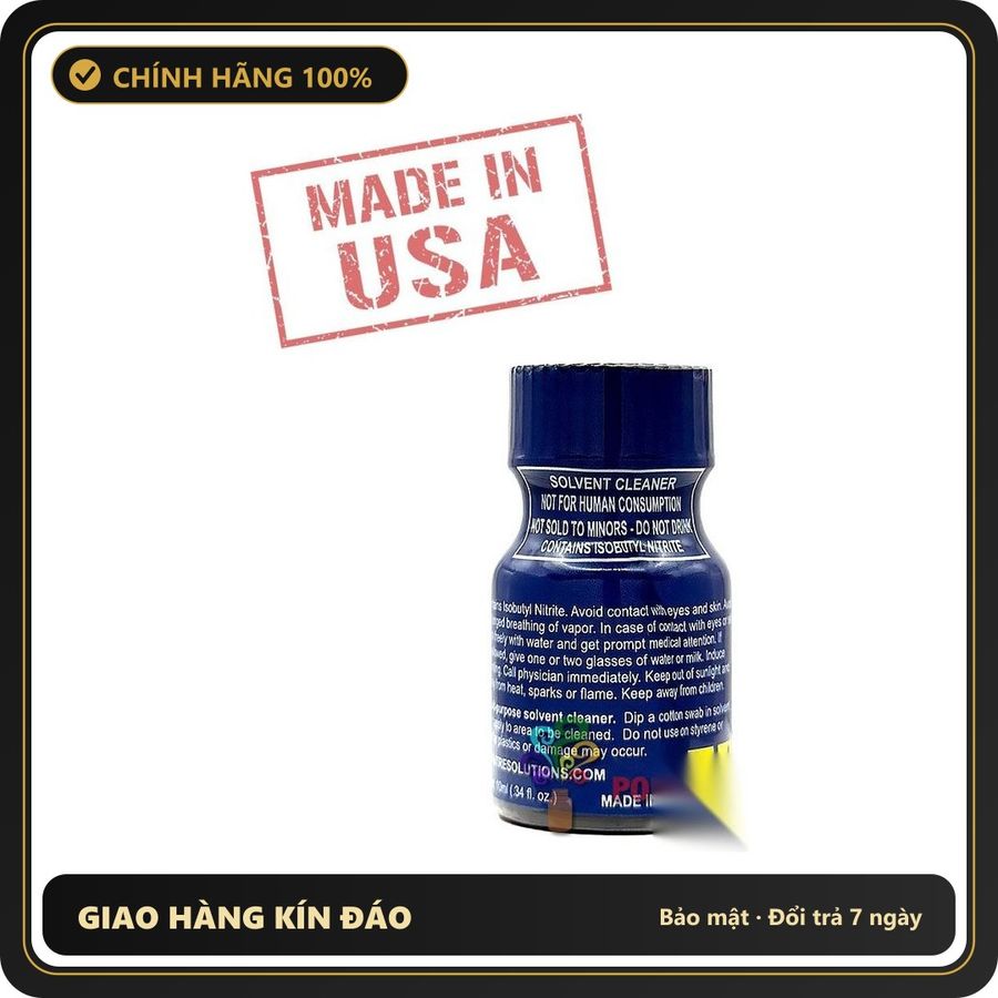 Tinh Dầu Hít Thư Giãn Dành Cho Người Lớn Nitro Supra Poppers 10ml chính hãng | MADE IN USA - Snapshop Chính Hãng