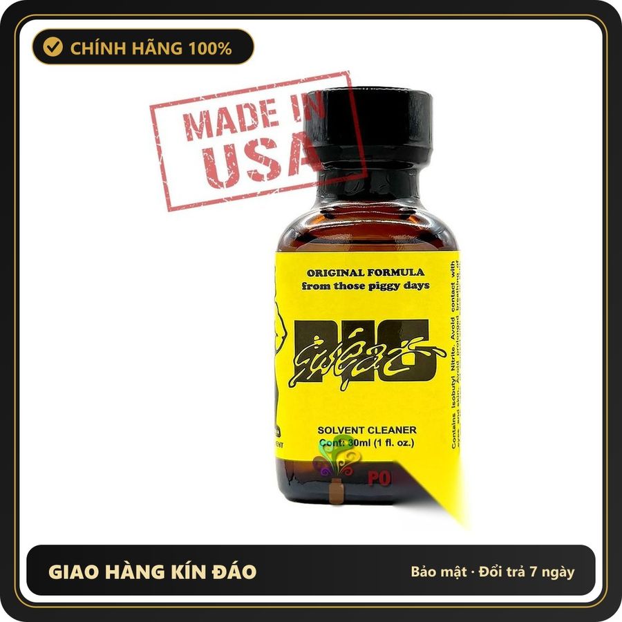Popper Chính Hãng Tăng Cảm Xúc Cho Cuộc Yêu Pig Sweat Poppers 30ml chính hãng | MADE IN USA - Snapshop Chính Hãng